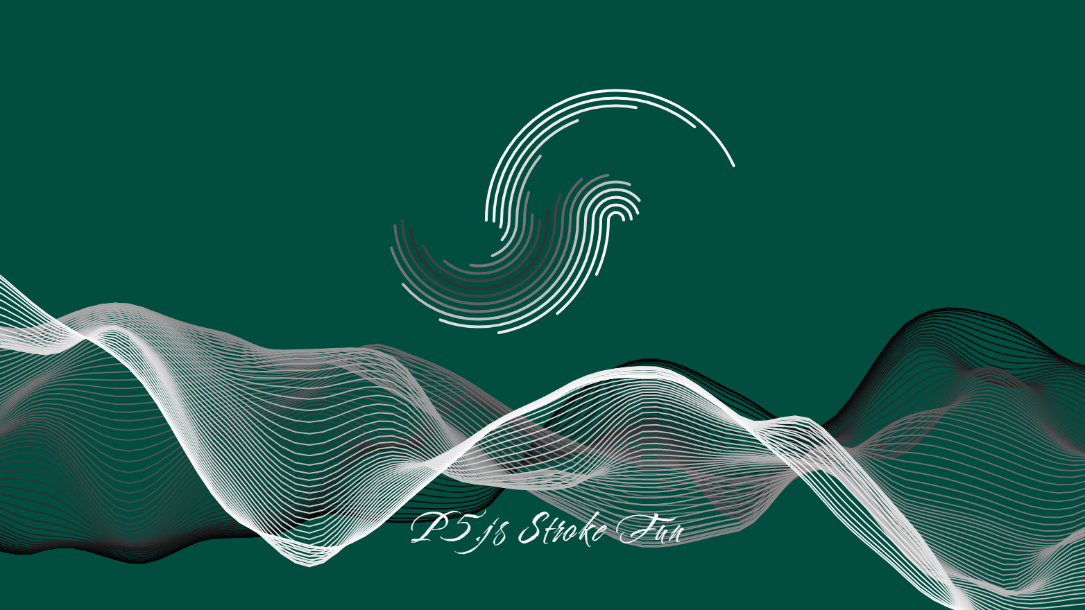 p5.js stroke fun